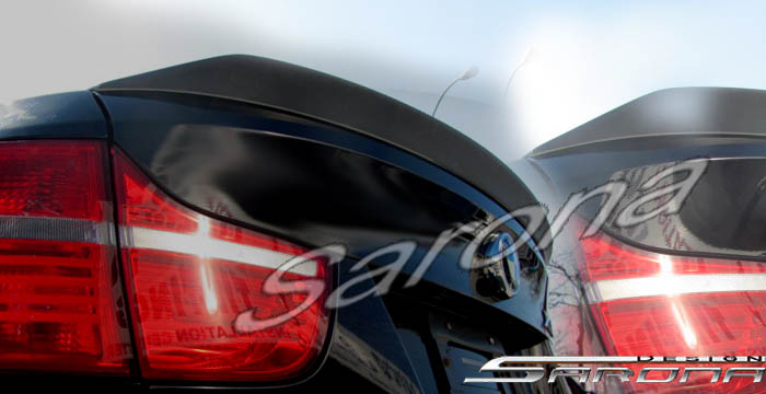 Custom BMW X6  SUV/SAV/Crossover Trunk Wing (2008 - 2014) - $450.00 (Part #BM-068-TW)